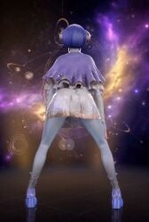ai_generated ass_focus bent bent_over booty cosmic_background goonfighters hands_on_knees ingrid_(capcom) looking_back sexy_pose street_fighter street_fighter_6 tagme twerking video
