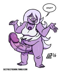 amethyst_(steven_universe) balls big_penis bottomless chubby circumcised dickgirl dizzy_demon futa_only futanari glans huge_cock hyper_penis penis steven_universe tagme thick_thighs veiny_penis