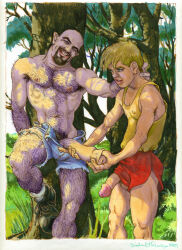michael_kirwan traditional_media gay yaoi original tagme male male_only 2001 dated