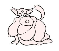 marshmallow (mewgenics) from mewgenics by nsfwoaf