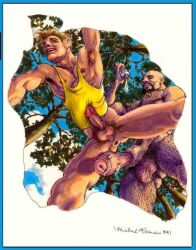 michael_kirwan traditional_media gay yaoi original tagme male male_only 2001 dated