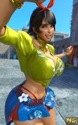 1girls 3d ass big_ass big_breasts big_butt black_hair breasts brown-skinned_female brown_skin female female_only hagiwara_studio hair huge_ass huge_breasts huge_butt josie_rizal large_ass large_breasts large_butt namco short_hair tekken tekken_7 thick_thighs thighs video_game video_game_character video_game_franchise video_games voluptuous voluptuous_female