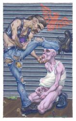 michael_kirwan traditional_media gay yaoi original tagme male male_only 2003 dated