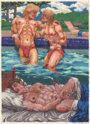 michael_kirwan traditional_media gay yaoi original tagme male male_only 1991 dated