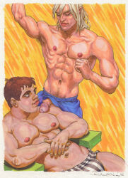 michael_kirwan traditional_media gay yaoi original tagme male male_only 1996 dated