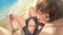 1080p 1boy 1girl 1girls animated big_breasts blush bouncing_breasts bra_lift breast_grab breast_play breasts breasts_out brown_hair closed_eyes cum cum_on_body cum_on_breasts cum_outside dark-skinned_female embarrassed female fit fit_female game_cg grabbing_another's_breast grabbing_breasts handjob human human_female human_male jacket jacket_open large_breasts male/female male_pov masturbating_other no_sound open_mouth penis pov sitting_on_lap siupong tagme taiwan_love_story taiwanese taiwanese_female tan_body tan_skin tomboy video video_games zoe_(taiwan_love_story)