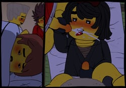 cole_(ninjago) gay jay_(ninjago) kai_(ninjago) lego ninjago shimotsuki_kitsune zane_(ninjago)