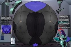 returntosender female furry breasts big_breasts huge_breasts cleavage thick_thighs wide_hips big_ass huge_ass bubble_butt tag me blueberry_inflation inflation tagme