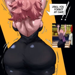 mina ashido from my hero academia by mapachequeque