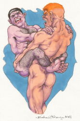michael_kirwan traditional_media gay yaoi original tagme male male_only 2001 dated