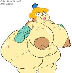 mrs. puff from nickelodeon by olozva