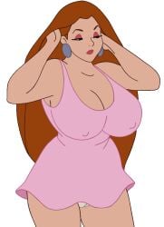 animated big_ass big_breasts cheating debra_(discreenvision) discreenvision inusen milf tagme the_secret_of_the_house very_long_hair