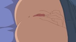 animated big_ass big_breasts discreenvision fat fingering inusen kitty_(discreenvision) masturbation sole_female tagme the_secret_of_the_house