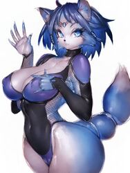 krystal from nintendo by fumio (rsqkr)