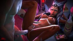 1boy 1girls 3d ahsoka_tano alien alien_girl animated being_watched bottle human human_penetrating interspecies light-skinned_male light_skin male/female moaning nightclub on_table pleasure_face pussy_noise rexxcraft seductive_eyes seductive_look sound spread_legs star_wars star_wars_rebels togruta vaginal vaginal_penetration vaginal_sex video