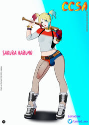 harley quinn from dc by leinadxxx