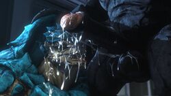 16:9 3d 3d_(artwork) absurd_res after_sex alien balls big_penis bodily_fluids cum cum_drip cum_everywhere cum_in_mouth cum_inside cum_on_balls cum_on_chest cum_on_face cum_on_neck cum_on_penis cum_on_tongue cum_string digital_media_(artwork) dripping duo erection foreskin genital_fluids genitals hand_on_back hi_res humanoid_genitalia humanoid_penis kneeling krogan male male/male mass_effect messy multi_balls multi_genitalia muscular muscular_male nude open_mouth partially_retracted_foreskin penis rooking solo_focus source_filmmaker standing tongue tongue_out uncut video_games widescreen yellow_eyes