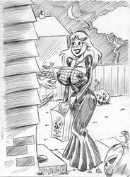 00s 2000s 2006 archie_comics breasts costume crescent_moon erection female halloween halloween_costume jack-o'-lantern keltic male moon nipples nude penis pumpkin sabrina_spellman sabrina_the_teenage_witch trick_or_treat unseen_male_face