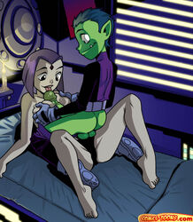 beast_boy comics-toons.com dc_comics female rachel_roth raven_(dc) straight straight_hair teen_titans