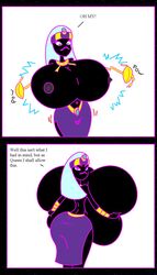 bestthe breast_expansion breasts duck_dodgers hyper_breasts queen_tyr'ahnee tagme