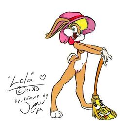 lola bunny from looney tunes by jimu