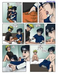 bumwolf comic human male male_only multiple_males naruto sasuke_uchiha tagme uzumaki_naruto yaoi yaoinami