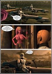 1girls 2020 3_panel_comic 3boys 3d 4boys alternate_breast_size arm_tattoo armor background big_breasts breasts captain_rex cheating cheating_wife clone clone_trooper clone_wars clothed clothing comedy comic detailed_background deviantart dialogue doorway edit english_text female female_focus field first_porn_of_character first_time gun gunpoint hand_on_hip hardcase_(character) headwear helmet holding_gun holding_object holding_weapon huge_breasts humor imminent_gangbang imminent_sex inviting inviting_to_sex jesse kix lying lying_on_back male milf multiple_boys navel nipples nudity older_woman_and_younger_boy outdoors outside pants partially_clothed pink_skin public_nudity public_topless ranged_weapon rastifan rifle saleucami screencap screenshot_edit sitting soldier speech_bubble standing star_wars suu_lawquane talking_to_another tattoo text the_clone_wars:_season_two threatening topless twi'lek unconscious vehicle weapon wounded younger_male