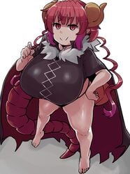 ilulu (dragon maid) from miss kobayashi's dragon maid by horu