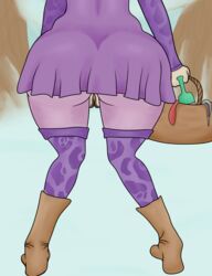 ass dress etcaos jojo's_bizarre_adventure steel_ball_run sugar_mountain tights