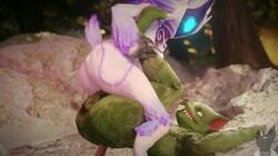 3d amazon_position animated anthro ass female kindred lamb_(league_of_legends) league_of_legends male male/female no_humans penis riot_games sex sound straight tagme twitch_(lol) twitchyanimation video