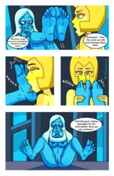 blue diamond (steven universe) from cartoon network by mr. chase comix