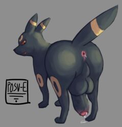 anus balls big_penis eeveelution feral genitals hi_res male nintendo penis pokémon_(species) pokemon pokemon_(species) posv-e solo umbreon video_games