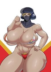 1girls abs alternate_breast_size alternate_version_available ass behemaid biceps big_ass big_breasts bikini bikini_bottom bikini_top breasts bubble_ass bubble_butt female female_focus female_only fit fit_female flag_print g-string huge_ass huge_breasts iq_(rainbow_six) masked massive_breasts muscular muscular_female panties partially_clothed rainbow_six rainbow_six_siege round_ass string_bikini thick_ass thick_thighs thighs thong tom_clancy toned toned_female