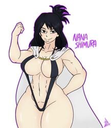 nana shimura from my hero academia by bermuda art