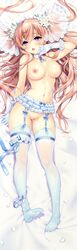 carnelian dakimakura garter garter_belt johnston_(kantai_collection) kantai_collection naked nipples pussy stockings thighhighs uncensored