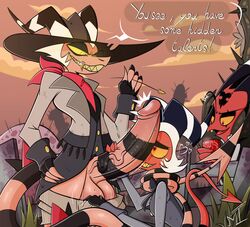 blitzo (helluva boss) from helluva boss by mrt0ony