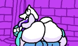 1boy 1girls animated anonymous ass big_ass big_breasts big_penis gif goat sex straight superiorfox tagme toriel undertale vaginal vaginal_penetration