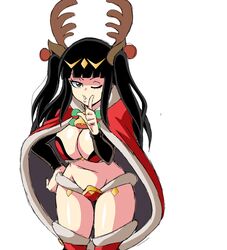 tharja (fire emblem) from christmas by lewdamone
