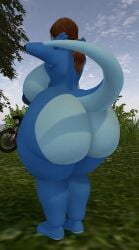 big_ass big_breasts breasts bubble_butt cleavage female ferialexonar furry huge_ass huge_breasts hyper_ass hyper_breasts nipples tagme thick_thighs wide_hips