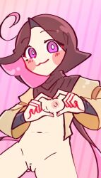 1girl breasts female female_only hijab milk solo solo_female spirited_smile tagme terribleinitial virtual_youtuber vtuber