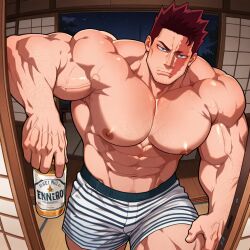 endeavor (my hero academia) from boku no hero academia by cboy slut