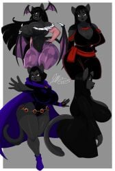 ebony (jwinkz) from capcom by artjwink