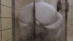 16:9 2025 3d_(artwork) 3d_animation against_surface animated anthro ass ass_on_glass balls big_butt biped digital_media_(artwork) domestic_cat felid feline felis femboy fur genitals glass hair huge_butt hyper hyper_butt jaeblo_(jaeblorocks) jaeblorocks male male_anthro mammal nude nude_anthro nude_male on_glass overweight overweight_anthro penis reflective_body shower solo sound tagme tail thick_thighs video white_body white_ears white_eyes white_fur white_hair white_skin wide_hips widescreen