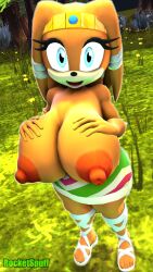tikal the echidna from sega by rocketspuff