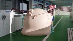 monika (doki doki literature club) from doki doki literature club by glamrockchatty