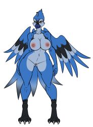 2025 absurd_res anthro ass avian avian_humanoid belly_button big_ass big_breasts big_butt blue_body blue_feathers blue_hair blue_jay bodysuit breasts brown_eyes corvid corvus_(genus) curvaceous curvaceous_female curvaceous_figure curvy curvy_female curvy_figure digital_art digital_drawing_(artwork) digital_media digital_media_(artwork) feathers female hair hi_res latex latex_bodysuit latex_skinsuit latex_suit libra-11 libra_labs naked navel nipples nude png pussy rubber rubber_suit short_hair skin_tight skin_tight_suit skinsuit solo thick_thighs third-party_edit transparent_background transparent_png vagina voluptuous voluptuous_female wide_hips zipper zippers_(series)