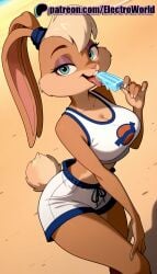 lola bunny from looney tunes by electroworld