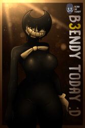bendy from bendy and the ink machine by beanontoast