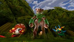 3d activision anus big_breasts big_butt big_penis big_thighs blender bushwhack first_porn_of_character forest fur furry futanari grin highfive_(skylanders) imminent_rape imminent_sex looking_at_viewer meme musk pov raped raped_by_futa reference reversemilkman robot_chicken shocked shroomboom skylanders skylanders:_trap_team smile trap tuff_luck uncircumcised wolfgang_(skylanders)