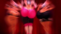 3d 3girls animated bikini bouncing_breasts caramelldansen cleavage dancing duplicate female gigantic_breasts huge_breasts music rouge rouge_the_bat shrubperson sonic_(series) sound tagme video virt-a-mate virtamate wide_hips